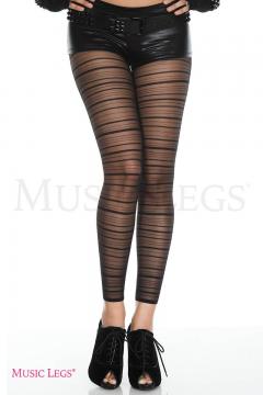 Music Legs: ultra sheer leggings. Music Legs: ultra sheer leggings.