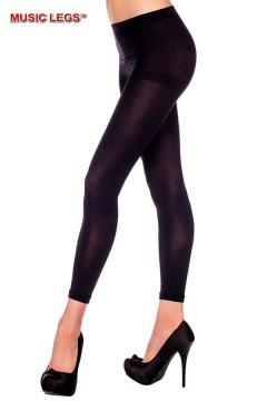Music Legs: opaque footless leggings.