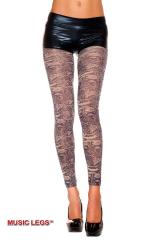 Leggings pitonati.