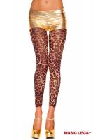 Leggings in fantasia leopardata.