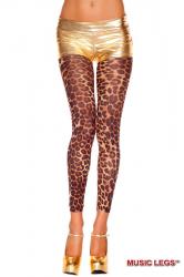 Leggings in fantasia leopardata.