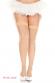 Calze velate con balza elastica. L/XL
