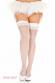 Calze velate con balza elastica. L/XL