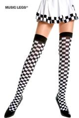 Music Legs: opaque checker.