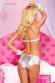 Completino intimo top e short effetto metallizzato. Argen