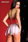Babydoll in tulle e pizzo con cuoricini.