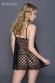 Babydoll a pois con nastro in satin.