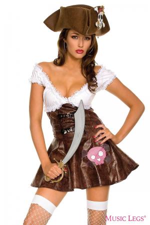 Travestimento pirata.