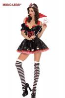 Costume donna di cuori 3 pz.
