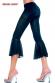 Music Legs: pantaloni a 3/4 scampanati.