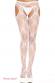 Collant aperto in pizzo motivo fiocchi. XL