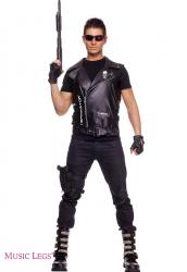 Costume uomo Terminator 3 pezzi.