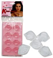 Formine per il ghiaccio forma di labbra.