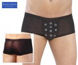 Svenjoyment: Black, slightly transparent boxer.
