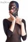 Maschera intera in pizzo.