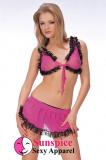 SUNSPICE - reggiseno e gonnellino rosa.