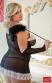 Chemise, guanti, collarino e perizoma Charlotte Plus Size