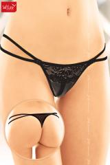 Tanga con stringhe aperto