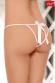 Tanga aperto con fiocchi. Bianco
