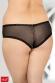 Slip aperti in tulle e pizzo.