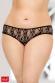 Slip in pizzo con apertura a cuore.