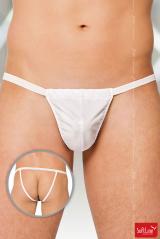 Slip jockstrap bianco