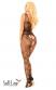 Martina - Catsuit a rete con ricami.