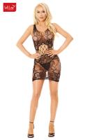 Zoe - Chemise a rete con ricami.