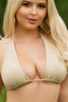 Reggiseno bikini Koucla con lurex. ORO
