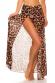 Gonna/copricostume in tulle KouCla leopardato.