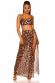 Gonna/copricostume in tulle KouCla leopardato.