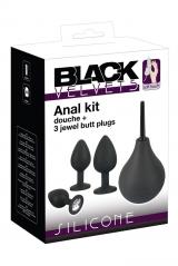 Kit 4 pezzi Black Velvets in silicone.