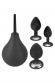 Kit 4 pezzi Black Velvets in silicone.