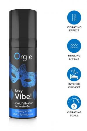 Gel vibrante per lei e per lui.