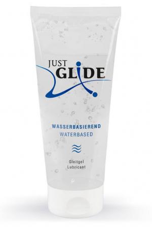 Lubrificante Just Glide a base d'acqua. 200 ml.