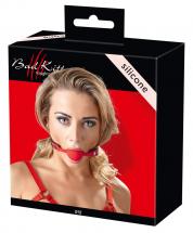 Ball Gag rossa in silicone.