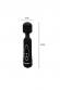Massaggiatore magico Power Wand con 3 cappucci.