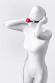 Anonymo Ball Gag rossa.