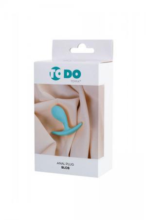 Plug Blob in silicone color menta.
