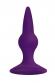 Plug Klapsy in silicone viola.