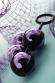 Palline stimolanti viola/nere.