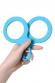 Manette in silicone. Azzurre
