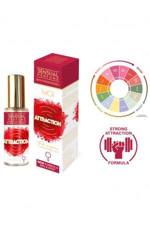 Profumo ai feromoni per donna.