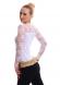 Shirt con maniche in pizzo.
