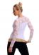 Shirt con maniche in pizzo.