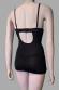 Chemise fantasia mosaico. Nero-argento