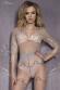 Collant con ricami. Grigio. Art. 413