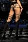 Collant beige-nero art. 455