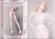 Collant bianco velato con ricami e lurex. Art. 580