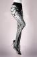 Collant aperto con lurex. Art. BS132